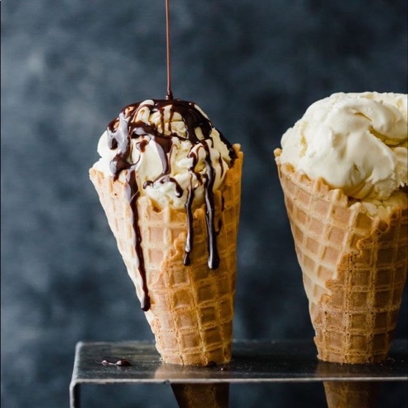 One Scoop Vanilla Cone Dangle Earring - Picture 12 of 12